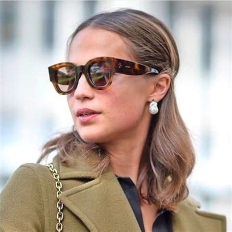 alicia vikander sunglasses celine